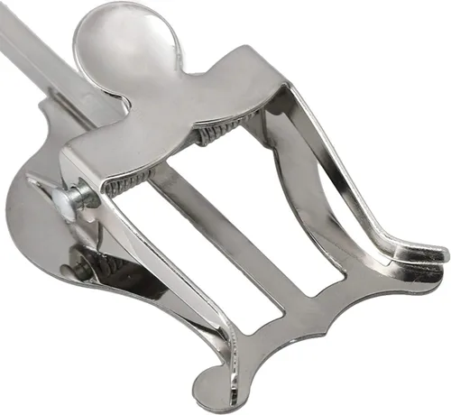 Miniatura 3 de Saxofón Alto Marching Lira Cuadrado Jack Metal Partitura Clip Soporte Niquelado 0.157x0.157 in