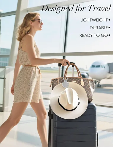 Miniatura 53 de Niveaya Clip magnético para sombrero para viajar en la bolsa, gancho de almacenamiento magnético, accesorio esencial de viaje de vacaciones