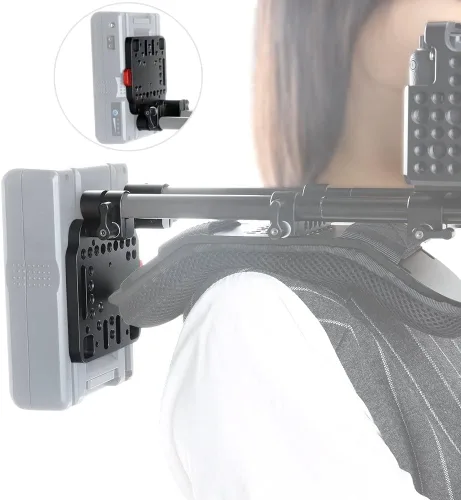 Miniatura 6 de NICEYRIG Kit de montaje de placa de bloqueo V con V-Dock macho V-Lock compatible con DJI Ronin M MX