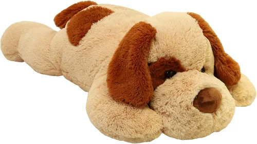Miniatura 10 de YESGIRL Animales de peluche con peso de gato de 26.4 pulgadas, 5 libras, animal de peluche grande con peso, linda almohada de juguete de peluche