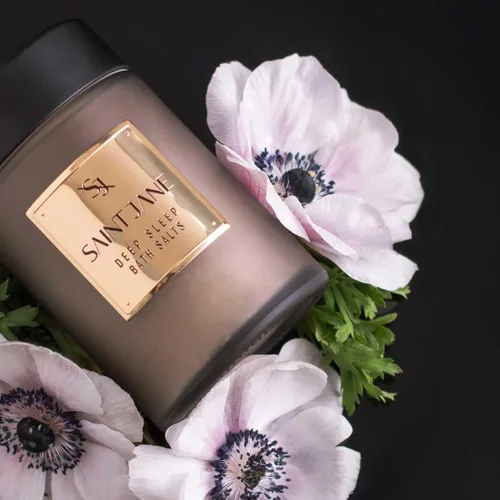Miniatura 4 de SAINT JANE - Sales de baño para dormir profundo con magnesio + péptidos Cuidado de la piel lujoso, con infusión floral y limpia