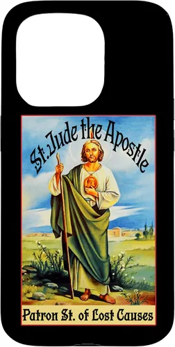Miniatura 14 de Funda para iPhone 13 Pro Max St. Jude el Apóstol de Jesús Causas Perdidas Patrono