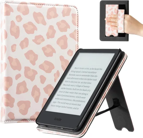 Miniatura 31 de CoBak Case for 6" E-Reader - PU Leather Smart Cover with Auto Sleep/Wake & Hand Strap