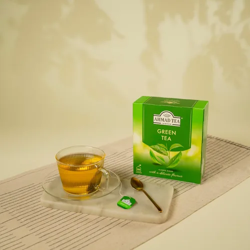 Miniatura 5 de Ahmad Tea Té verde, bolsitas de té verde, 100 unidades, sin cafeína y sin azúcar
