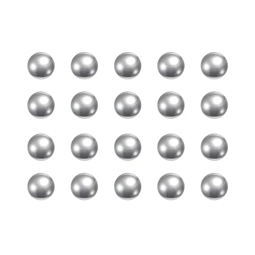 Miniatura 7 de uxcell 30 bolas de rodamiento de acero cromado de 0.079 in de precisión G5