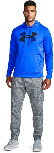 Miniatura 4 de Under Armour - Sudadera de polar con capucha para hombre con logotipo grande