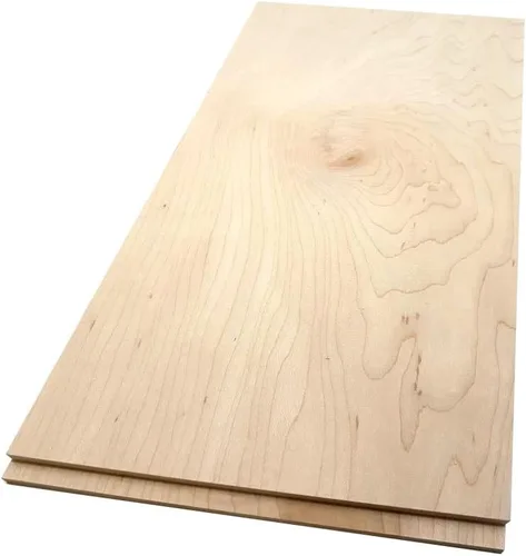 Miniatura 12 de Tablones de Madera Dura de Arce - Paquete de 2 Madera de Arce Dura para Manualidades de Madera Sin Terminar - 1/8'' (3mm) Madera Dura 100% Pura