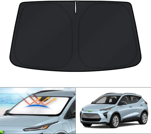 Miniatura 138 de KUST - Parasol plegable para parabrisas para Ford Ranger, accesorios 2019-2025 2026, parasol personalizado para ventana, protector solar plegable