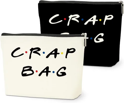 Miniatura 13 de Bolsa organizadora de cables de 2 piezas, divertida bolsa de maquillaje, bolsa de carga, bolsa de cosméticos, bolsa de almacenamiento de viaje