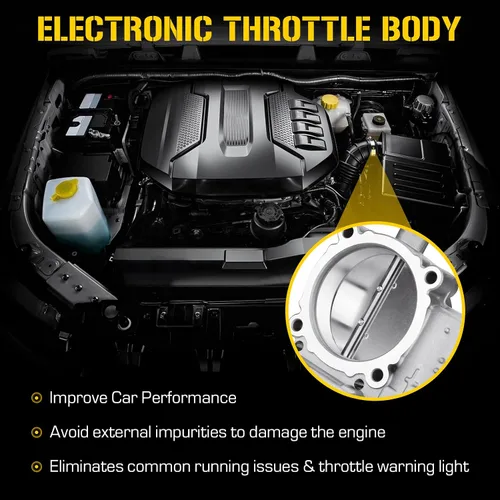 Miniatura 3 de Cuerpo del acelerador eléctrico 2011-2022 para Dodge Avenger Challenger Charger, para Jeep Cherokee Grand Cherokee Wrangler, para Ram 1500