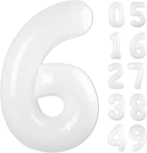 Miniatura 428 de Globo de cumpleaños número 4 dorado de 40 pulgadas, globos gigantes del número cuatro 14 24 34 40 44 2024, globos grandes de lámina de mylar para Oro