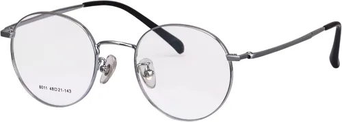 Miniatura 6 de SHINU Marco de metal para anteojos, paquete de 3 marcos para anteojos para bloqueo de luz azul, gafas para juegos de computadora, 8011