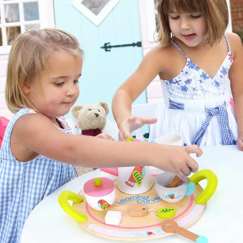 Miniatura 5 de Learning Curve Juego de té exclusivo de Amazon para niños, multicolor