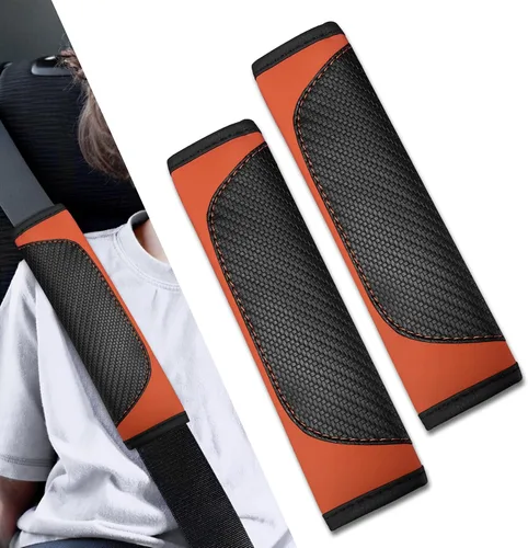 Miniatura 8 de 2 fundas para cinturón de seguridad de automóvil, almohadillas suaves para cinturón de seguridad, fundas para el cuello, protector de correa