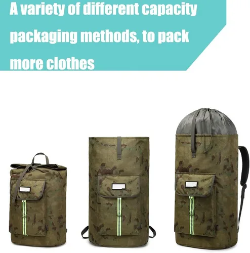 Miniatura 6 de mochila de lavandería, bolsas de lavandería extra grandes y resistentes, mochila de lavandería para estudiantes universitarios, cierre de cordón