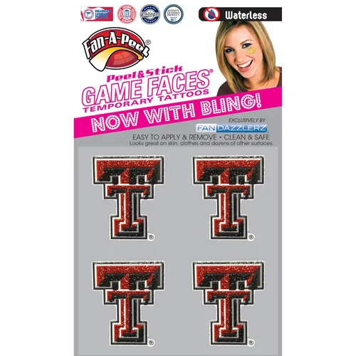 Miniatura 275 de Fan-A-Peel Tatuajes temporales sin agua del estado de Florida, hipoalergénicos, para despegar y pegar, tatuajes temporales impermeables, con Florida