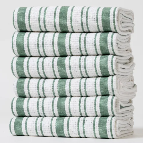 Miniatura 34 de Juego de Toallas de Cocina – Paquete de 3 (20 x 30 pulgadas) Extra Grandes de Algodón Premium para Cocina – Absorbentes – 100% Algodón – con Lazo