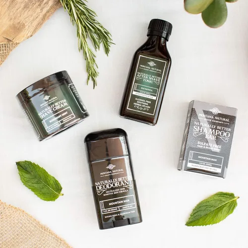 Miniatura 3 de MNSC Old Faithful Naturally Better Shave Cream - Afeitado suave, fórmula hipoalergénica para piel sensible, piel más suave, evita rasguños, cortes