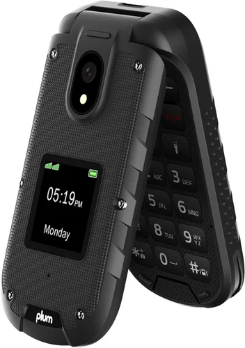 Miniatura 2 de Plum RAM Plus 4G Volte Rugged Flip Phone, IP68 a prueba de golpes T-Mobile - Negro