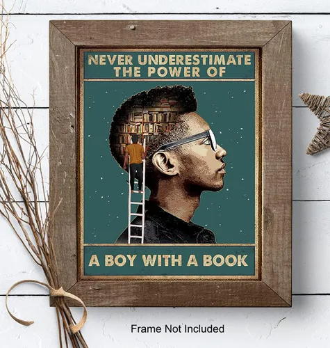 Miniatura 8 de Arte de pared negro afroamericano – Decoración motivacional inspiradora para el aula – Póster de cultura negra – Hombre afroamericano, hombres