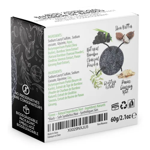 Miniatura 2 de Jabón para el cabello con efecto barra de champú sólido y acondicionador, barras de champú 100% orgánicas para cabello con todos los aceites