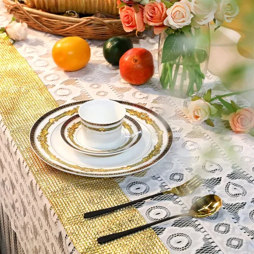Miniatura 6 de Cinta de malla de diamantes brillantes de 20 yardas, cinta de malla con diamantes de imitación, 24 filas para decoración de eventos, pasteles