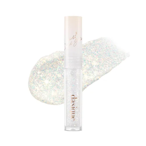 Miniatura 2 de dasique Starlit Jewel - Brillo líquido c #01 Frozen Gold Sombra de purpurina parpadeante Maquillaje coreano Maquillaje de ojos brillante