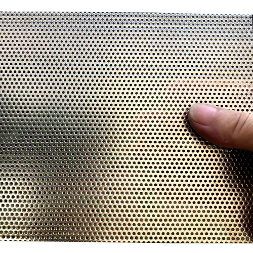 Hojas de Metal Perforadas - Hojas Expandidas y Perforadas - Hoja de Acero Inoxidable Perforada - 20GA Agujero de 0.06 Pulgadas (aprox. 1.5mm) 11.8