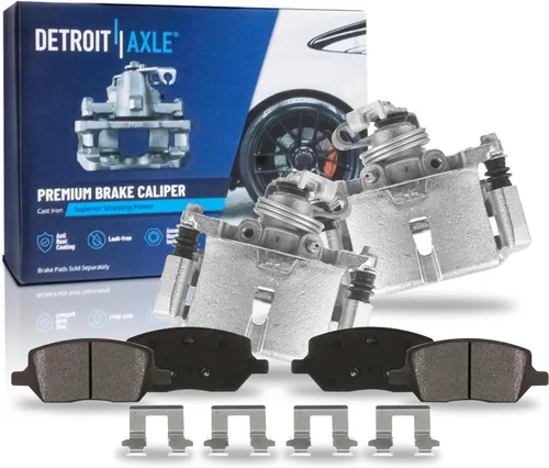 Miniatura 12 de Detroit Axle - Kit de freno delantero para Nissan Altima Sentra 07-10, repuesto de pastillas de freno de cerámica de freno de disco 2007 2008 2009