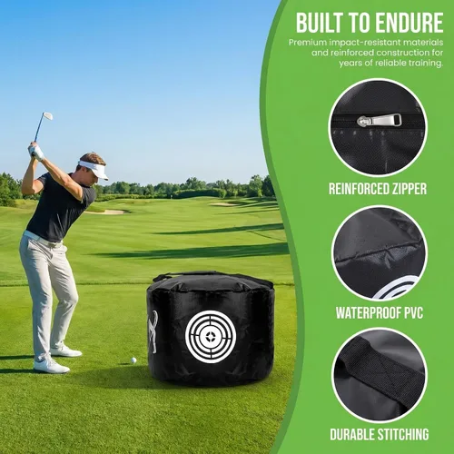Miniatura 7 de Bolsas de impacto de golf, entrenador de swing de golf, regalos de golf para hombres, resistentes al agua