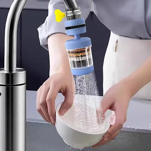 Miniatura 3 de Filtros de agua para tomar, filtros de montaje en grifo, carbón activado, filtro de grifo purificador de grifo, filtro de grifo a prueba