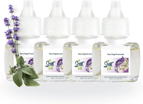 Miniatura 7 de Scent Fill Ambientador enchufable de sidra de manzana, 4 recambios de aceite perfumado