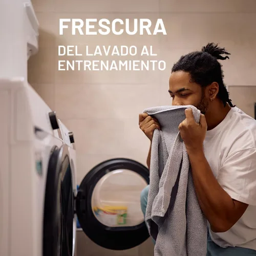 Miniatura 3 de HEX Performance Detergente para ropa sucia, aroma fresco, 100 cargas (paquete de 2 50 ld), detergente concentrado para eliminar olores, sudor