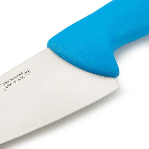 Miniatura 4 de Arcos Serie 2900 - Cuchillo de chef - Hoja de acero inoxidable de nitrum de 6" - Mango de polipropileno azul - Plata - Sistema de identificación