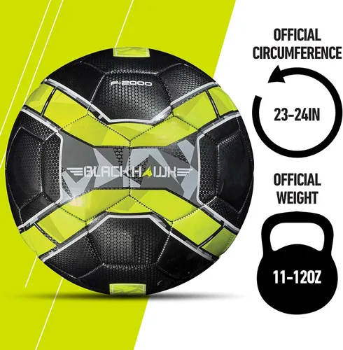 Miniatura 5 de Franklin Sports Blackhawk - Balón de fútbol