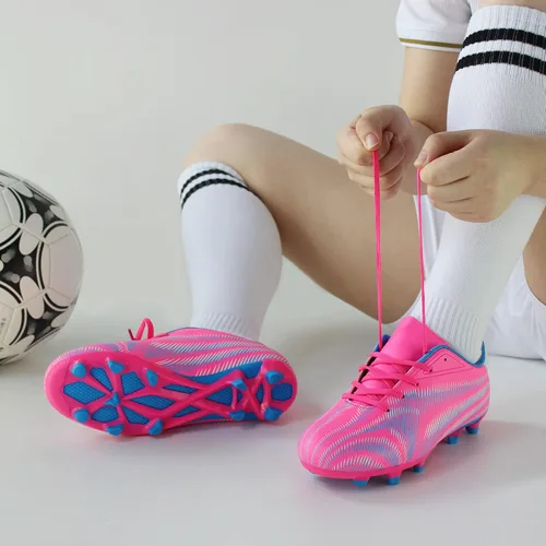 Miniatura 3 de Hawkwell - Zapatos de fútbol cómodos para interiores y exteriores, para niños y niñas (para bebéniño pequeñoniño grande)