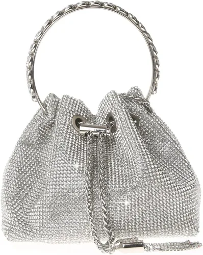 DA BODAN Women Upgrade Sparkly Rhinestone Glitter Evening Bag, Shoulder Bags Crossbody Bag Purses for Wedding Prom Party Club