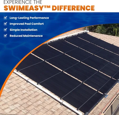 Miniatura 3 de Diseño de mayor rendimiento – Panel de calentador solar universal para piscina de repuesto – 15-20 años de vida útil (4' X 8' / 2" I.D. Header)