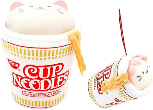 Miniatura 8 de Anirollz Juguete de peluche – Manta oficial de Nissin Cup Fideos Roll Outfitz Doll Suave, esponjoso, cálido, lindo, cómodo, seguro, almohada