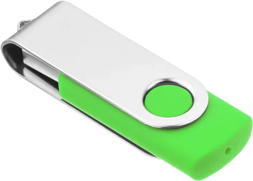 Miniatura 18 de EASTBULL - Unidad flash USB de 1 GB, 1 unidad de pulgar USB 2.0 giratoria USB Stick Memory Stick Metal Thumb Drive (rojo)