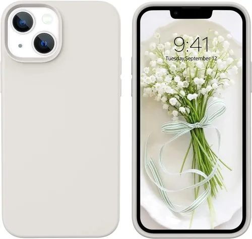 Miniatura 76 de GUAGUA Funda compatible con iPhone 17 Pro Max de 6.9 pulgadas, silicona líquida, goma de gel suave, delgada, forro de microfibra delgada