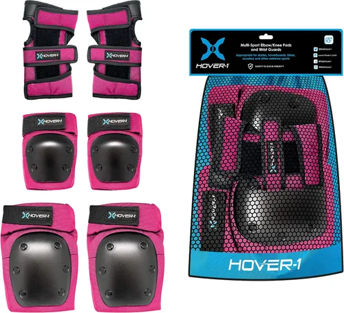 Miniatura 9 de Hover-1 Protective Elbow Pads, Knee Pads, Wrist Guards, Padded Shorts, Tank Top, T-Shirt - Hard PP Shells for Impact Resistance & EVA Foam