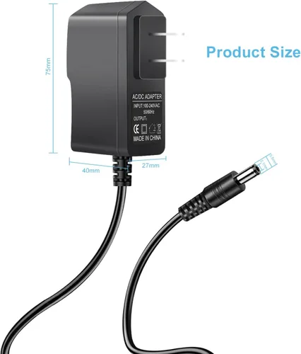 Miniatura 5 de Fuente de alimentación de adaptador de CA de 12 V 2 A compatible con el router inalámbrico Comcast Xfinity Belkin Netgear TP-Link Archer, compatible