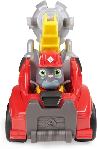 Miniatura 8 de Rubble & Crew, camión juguete Charger’s Crane Grabber con partes móviles y una figura de acción coleccionable, juguetes para niños mayores de 3 años