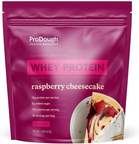 Miniatura 15 de ProDough Proteína en polvo de aislado de suero hidrolizado gourmet para mezcla de batidos - Mezcla de enzimas de fácil digestión, 25 g de proteína