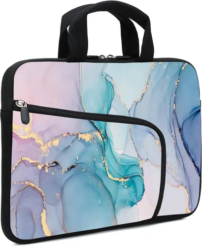Miniatura 12 de Funda para portátil de 11.6" 12.2 pulgadas para Chromebook, Ultrabook, portátil, tableta de neopreno con asa para hombres y mujeres, dos bolsillos