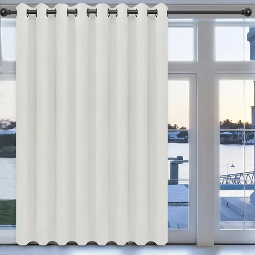 Miniatura 94 de Easy-Going - Cortinas opacas para dormitorio, aislamiento térmico sólido con ojales, cortinas de ventana para reducción de ruido, cortinas