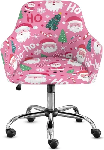 Miniatura 23 de Funda para sillón de invierno con diseño de muñeco de nieve, funda suave para silla de computadora, forro elástico para silla de escritorio, diseño