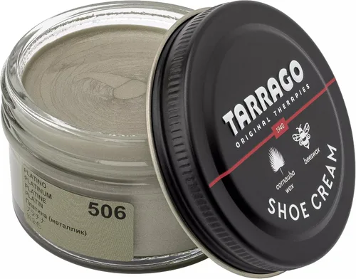 Miniatura 56 de Betún para zapatos Tarrago, de color plata brillante, 1.69 fl. Oz.