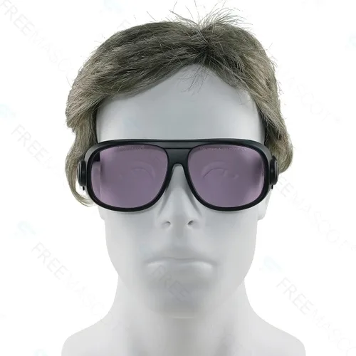 Miniatura 5 de FreeMascot OD 5+ 190nm-380nm/750nm-860nm longitud de onda violeta y láser infrarrojo gafas de seguridad